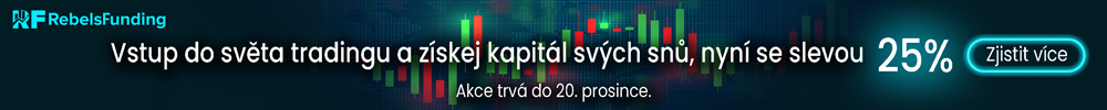 RebelsFunding SLEVA 25 %