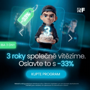 RebelsFunding 3 roky výročí