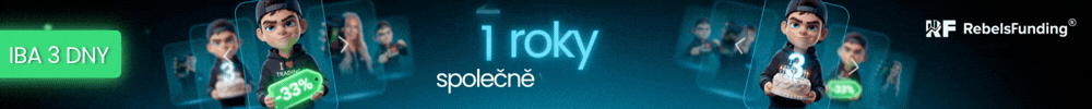 RebelsFunding 3 roky výročí